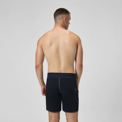 Speedo Lookout Solid Boardshorts Black/Dark Grey