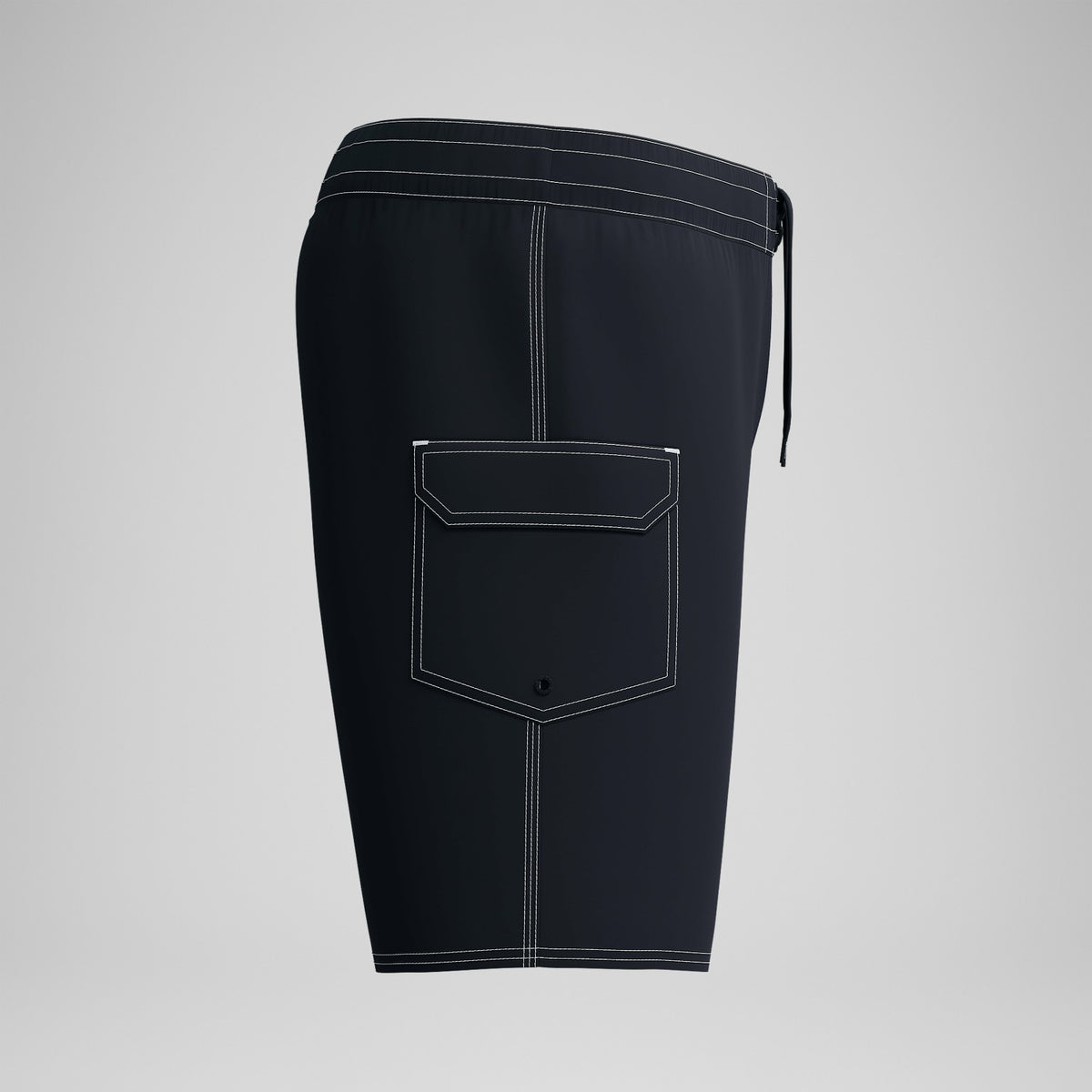 Speedo Lookout Solid Boardshorts Black/Dark Grey