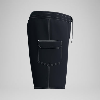 Speedo Lookout Solid Boardshorts Black/Dark Grey