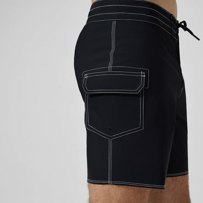 Speedo Lookout Solid Boardshorts Black/Dark Grey