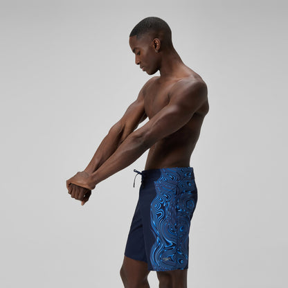 Speedo Lookout Printed Boardshorts Navy/Blue