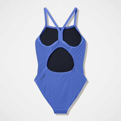 Speedo Girls Endurance+ Logo Thinstrap Swimsuit Purple
