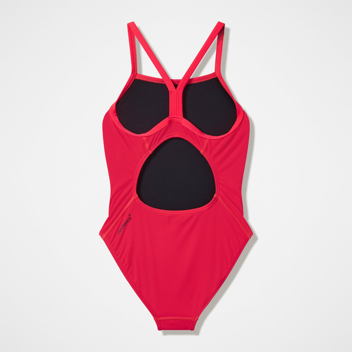 Speedo Girls Endurance+ Logo Thinstrap Swimsuit Pink