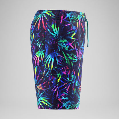 Speedo Boys Printed Swim Shorts Navy