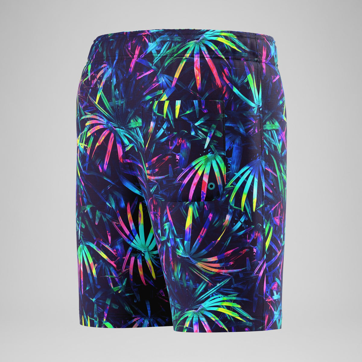 Speedo Boys Printed Swim Shorts Navy