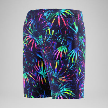 Speedo Boys Printed Swim Shorts Navy