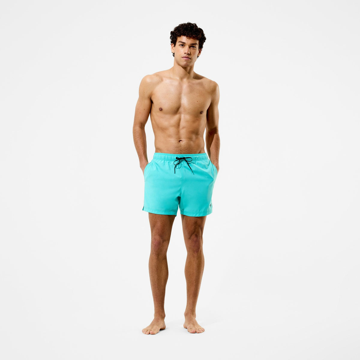 Speedo Boys Essentials Logo Swim Shorts Blue
