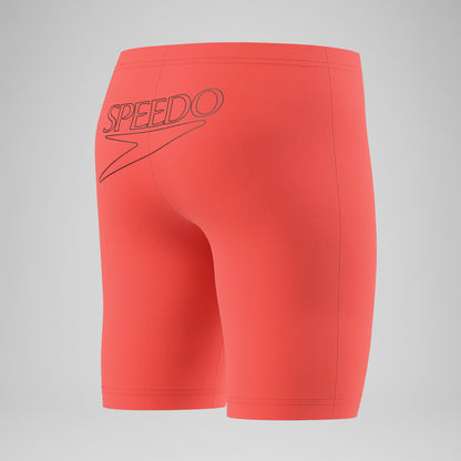 Speedo Boys Endurance+ Logo Jammer Pink