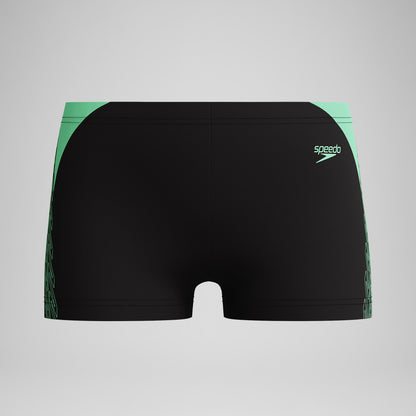 Speedo Boys Hyperboom Splice Aquashorts Black/Green