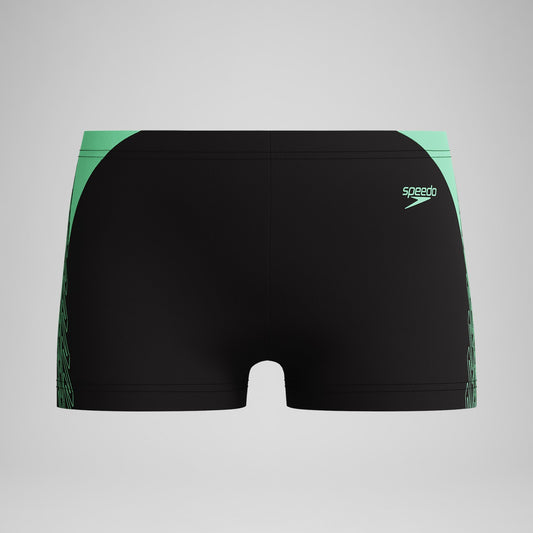 Speedo Boys Hyperboom Splice Aquashorts Black/Green