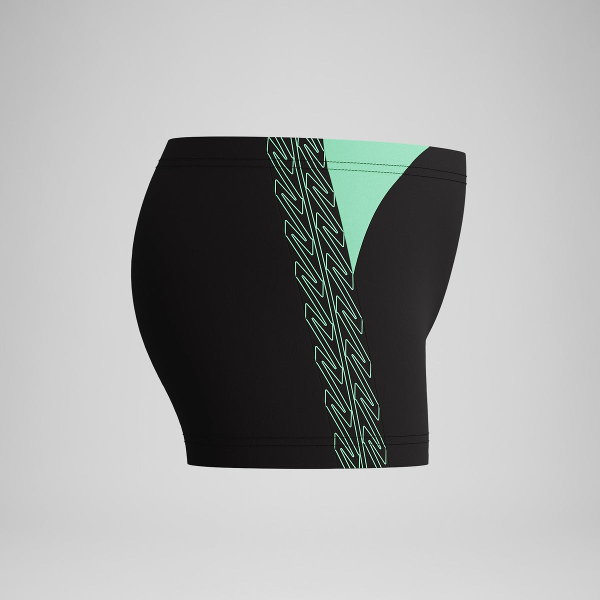 Speedo Boys Hyperboom Splice Aquashorts Black/Green