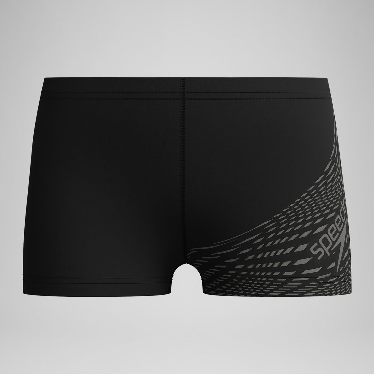 Speedo Boys' Medley Logo Aquashorts Black/Grey
