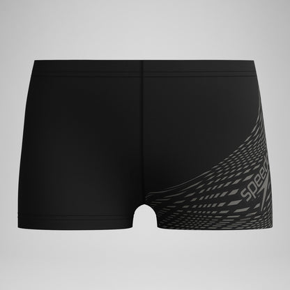 Speedo Boys' Medley Logo Aquashorts Black/Grey