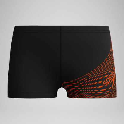 Speedo Boys' Medley Logo Aquashorts Black/Red