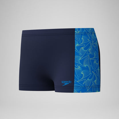Speedo Boys Hyperboom Panel Aquashorts Navy/Blue