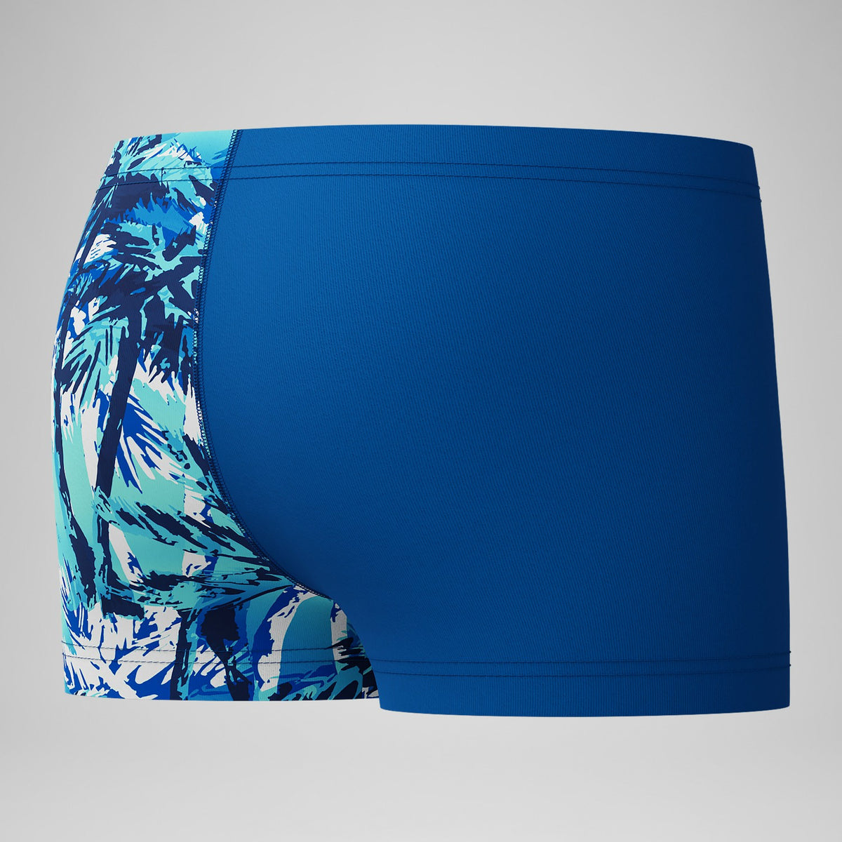 Speedo Boys' Printed V-Cut Aquashorts Blue