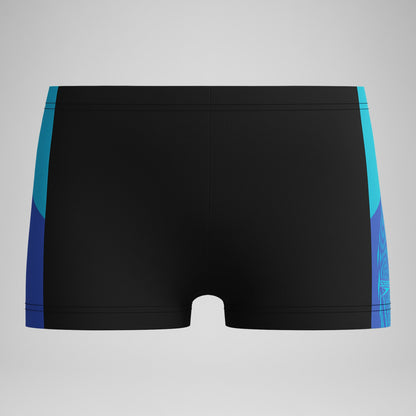 Speedo Boys' Dive Aquashorts Black/Blue
