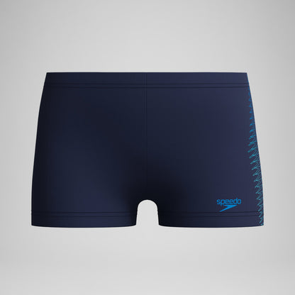Speedo Boys Plastisol Placement Aquashorts Navy/Blue