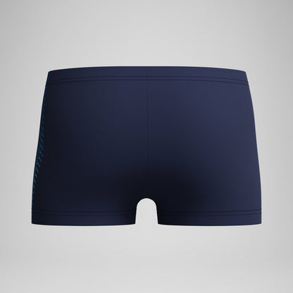 Speedo Boys Plastisol Placement Aquashorts Navy/Blue