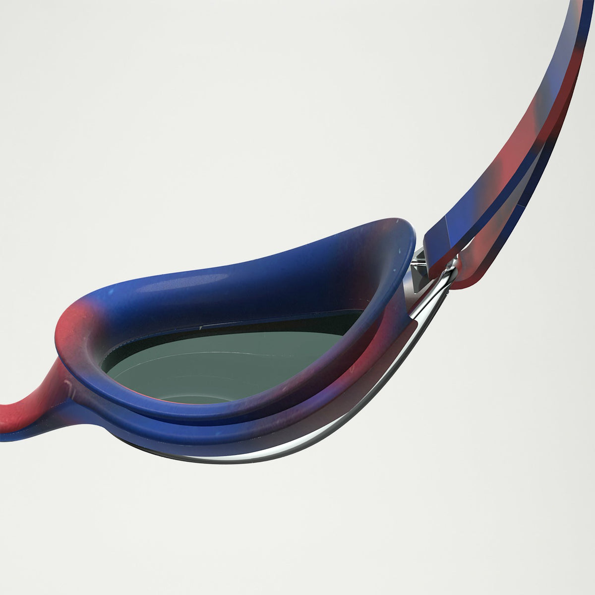 Speedo Junior Hyper Flyer Mirror Goggles Navy/Red/Grey