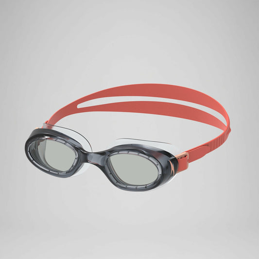 Speedo Junior Futura Hydrospex Goggles Grey/Orange