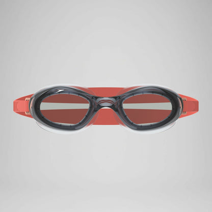 Speedo Junior Futura Hydrospex Goggles Grey/Orange