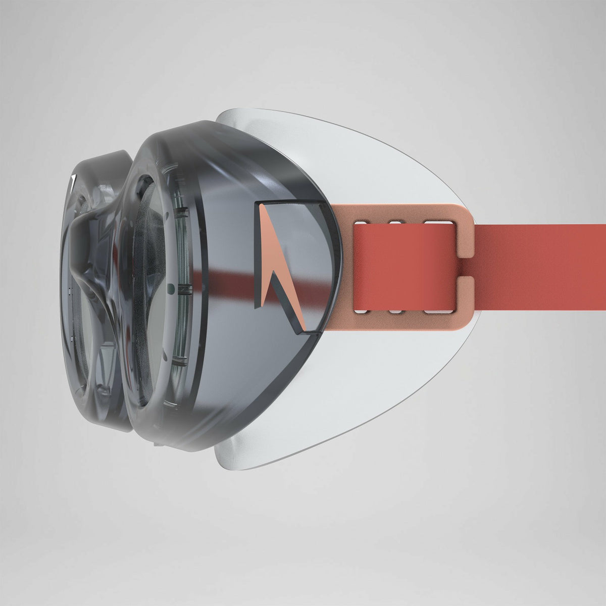 Speedo Junior Futura Hydrospex Goggles Grey/Orange