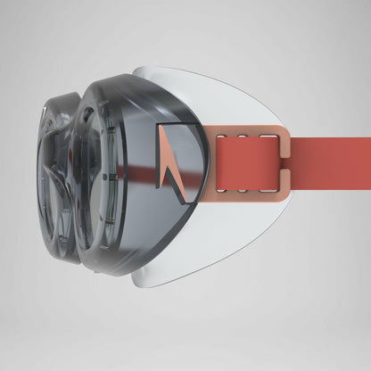 Speedo Junior Futura Hydrospex Goggles Grey/Orange