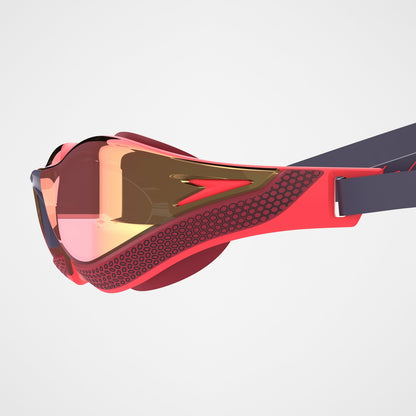 Speedo Adult Fastskin Pure Focus Mirror Goggles Red
