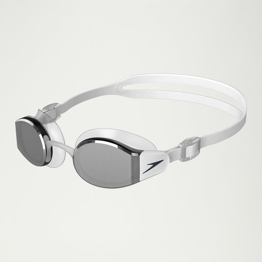 Speedo Mariner Pro Mirror Goggles White