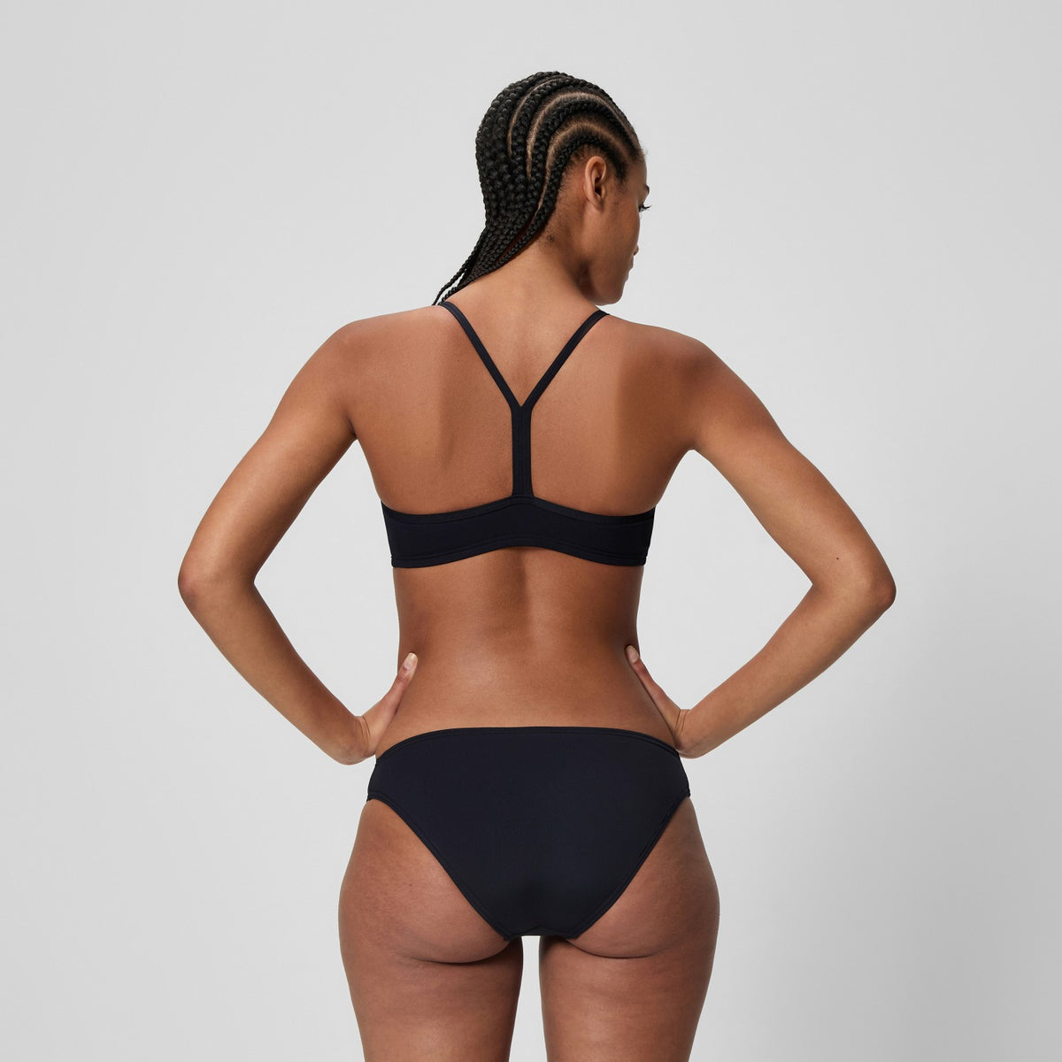 Speedo Endurance+ Logo Thinstrap Bikini Set Black