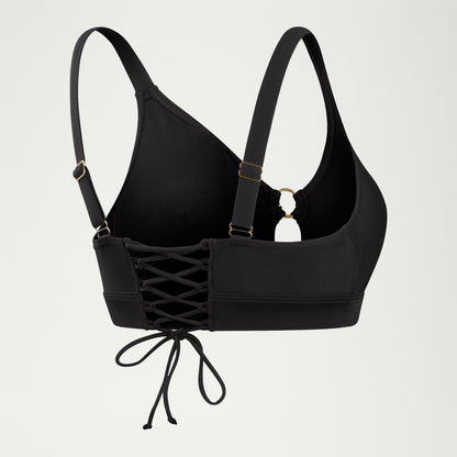 Speedo Shaping Triangle Top Black