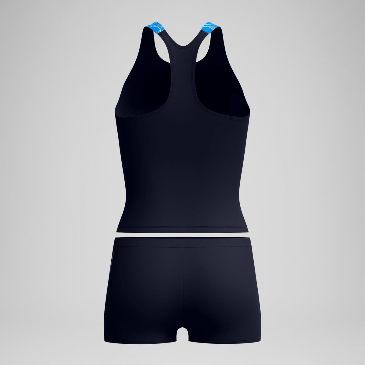 Speedo Hyperboom Splice Tankini Set Navy/Blue