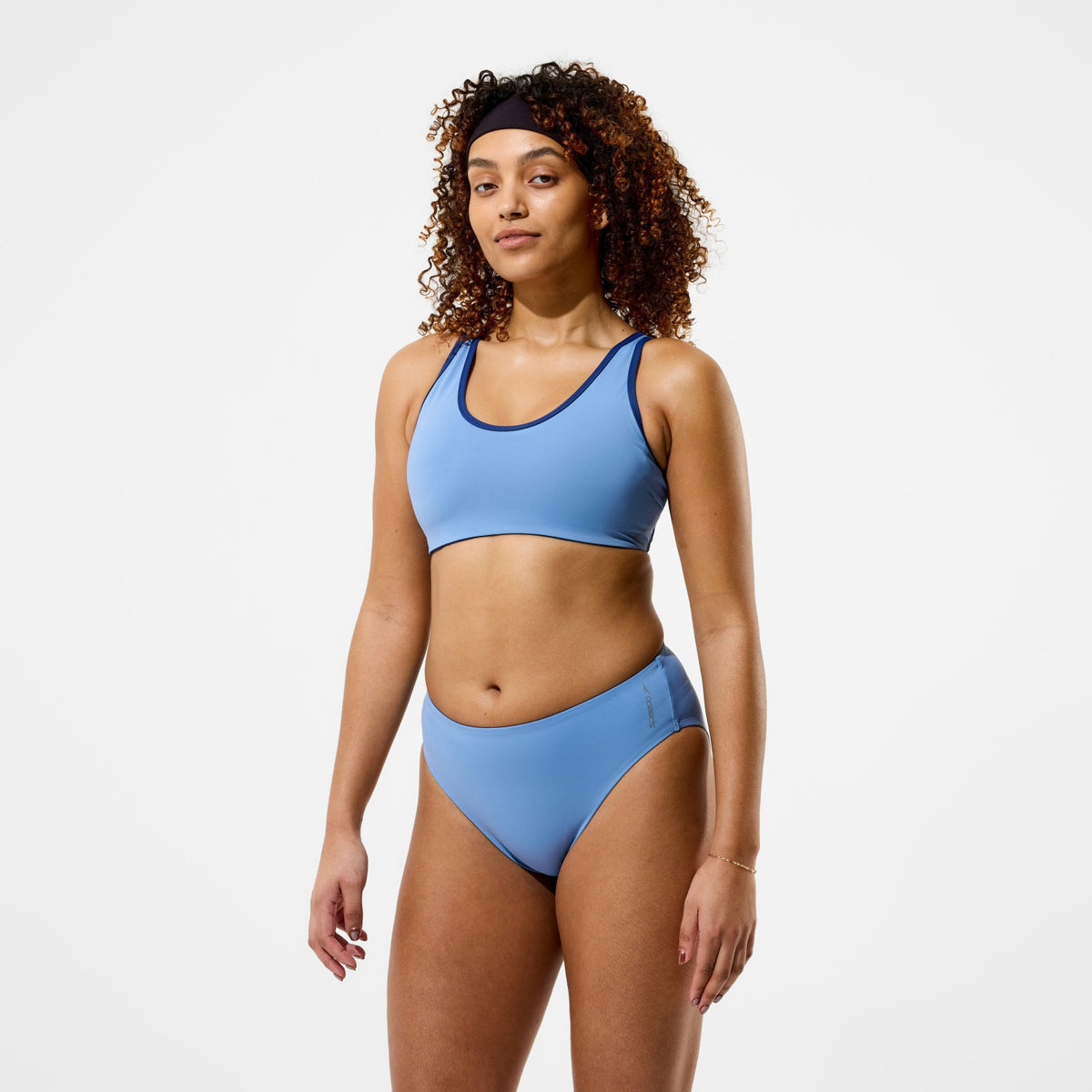 Speedo Sculpture Classic Bikini Bottoms Grey/Blue