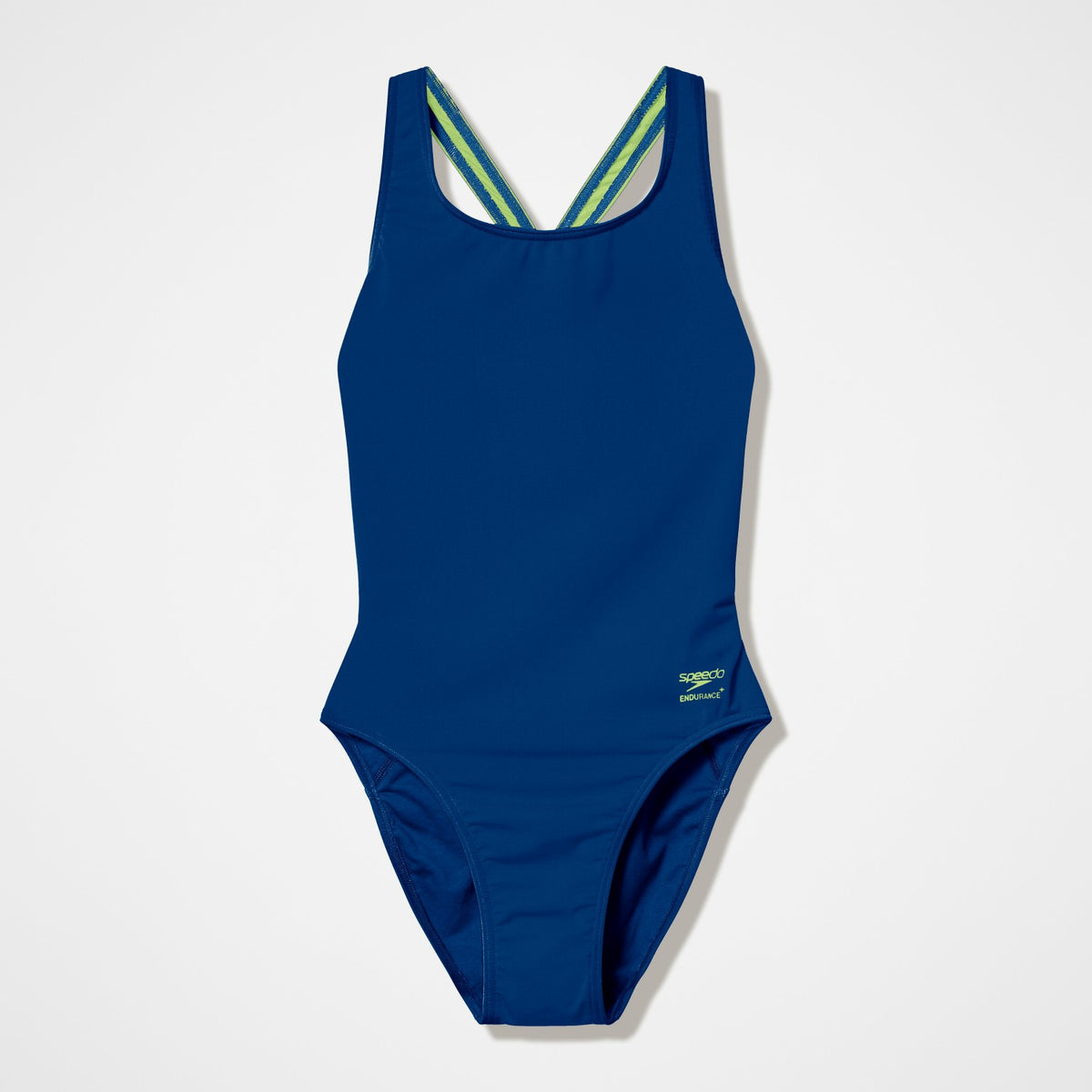 Speedo Club Training Powerback Swimsuit Blue/Green