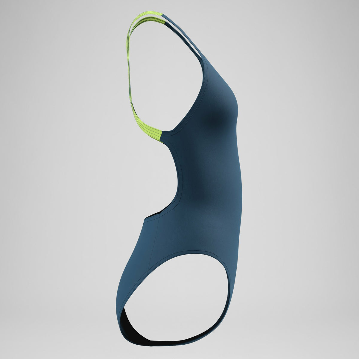 Speedo Club Training Powerback Swimsuit Blue/Green