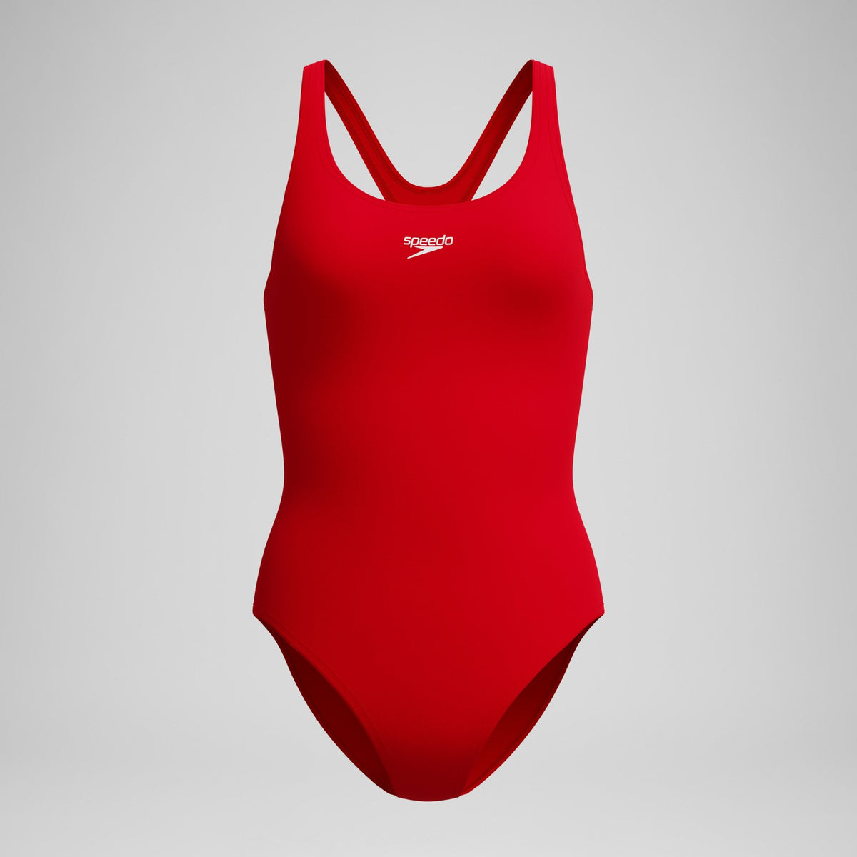 Speedo Womens' Endurance+ Medalist Swimsuit Red