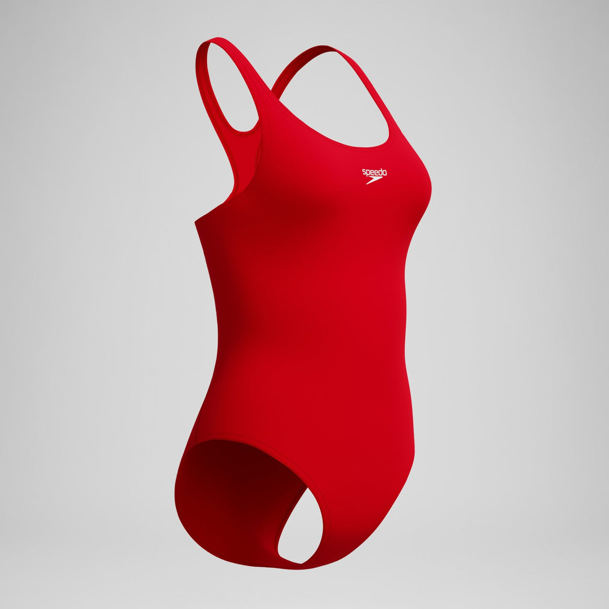 Speedo Womens' Endurance+ Medalist Swimsuit Red