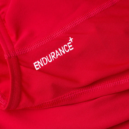 Speedo Womens' Endurance+ Medalist Swimsuit Red