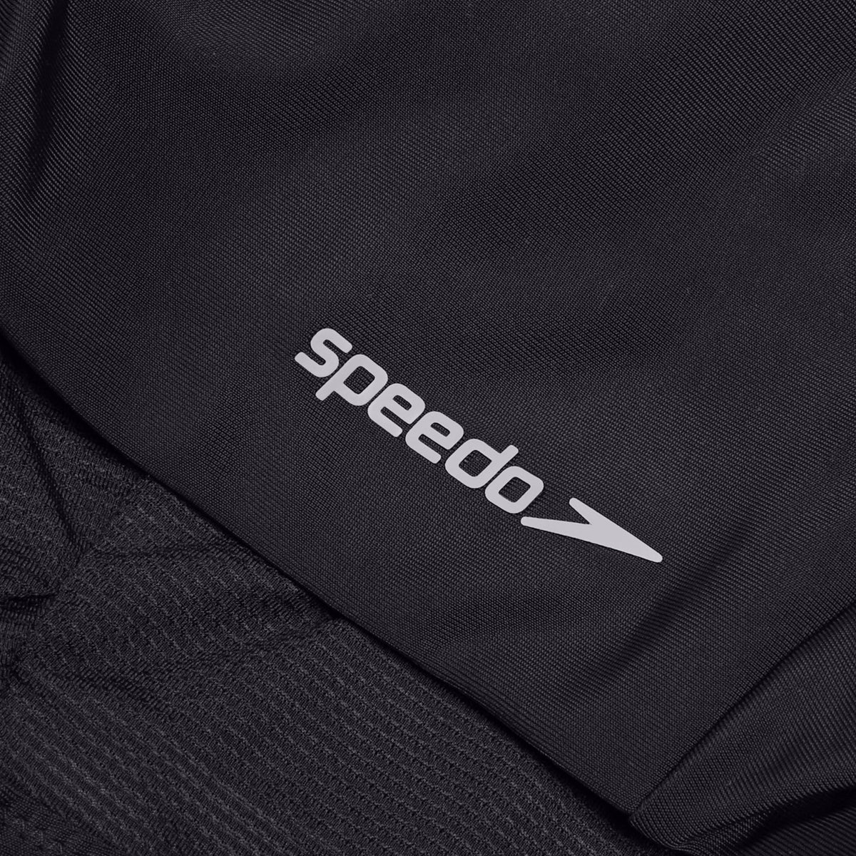 Speedo Racerback Crop Top Dark Grey