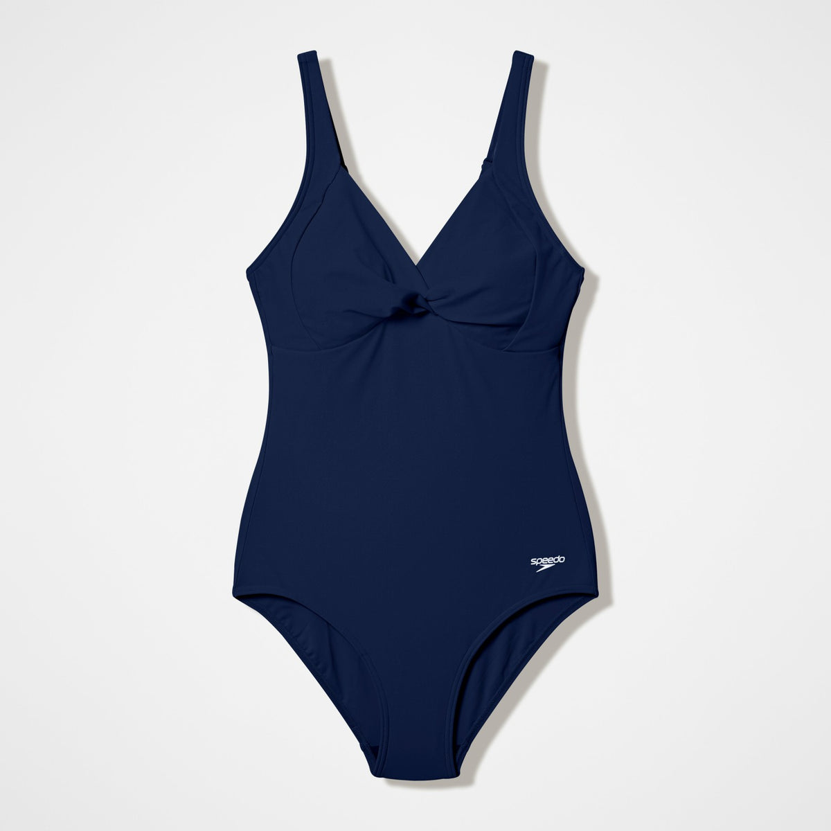 Speedo Shaping AquaNite Solid Swimsuit Dark Blue