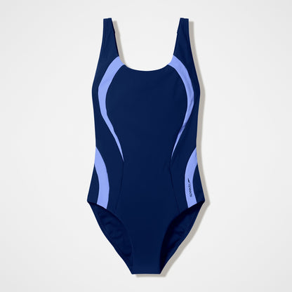 Speedo Quantum Contour Swimsuit Navy