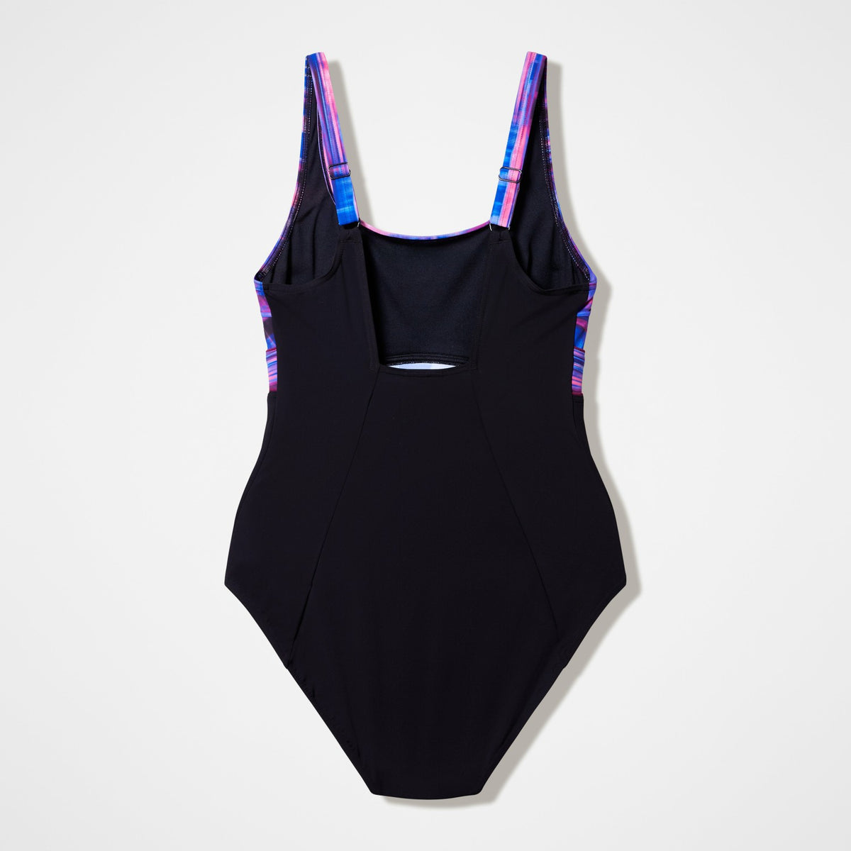 Speedo Contour Eclipse Printed Swimsuit Black/Pink