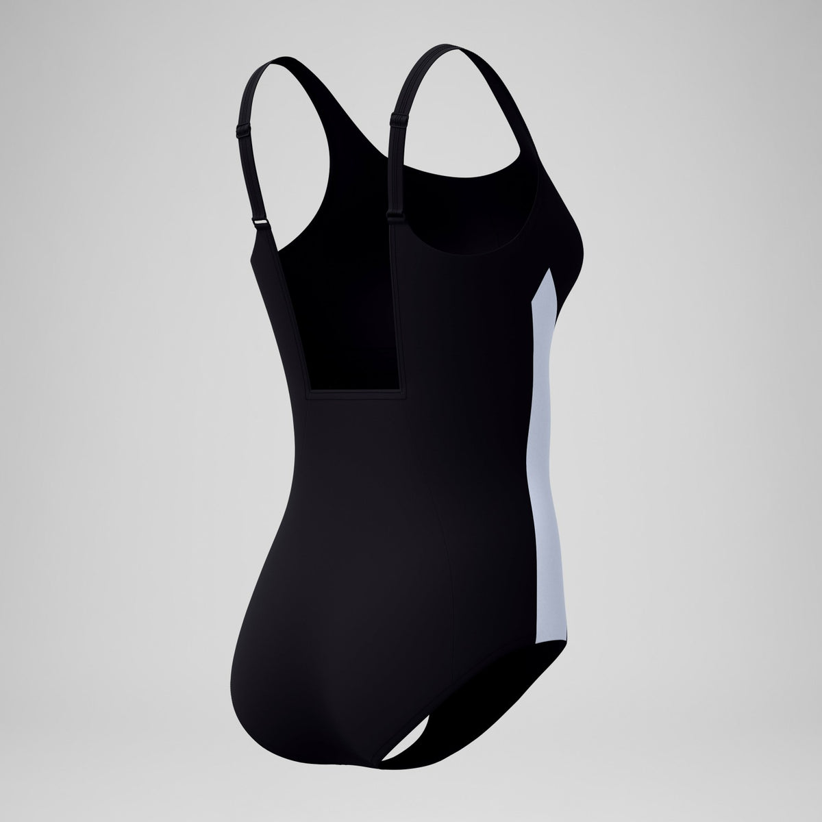 Speedo Quantum Contour Swimsuit Black/White