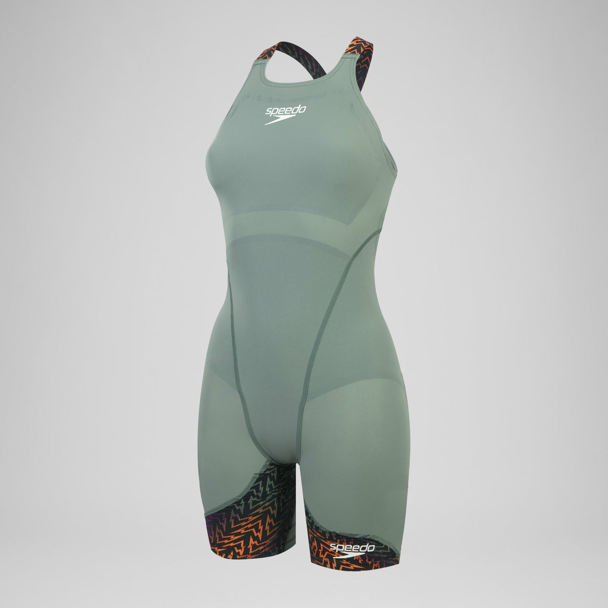 Speedo Fastskin LZR Ignite Kneeskin Green/Black