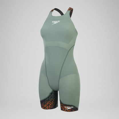 Speedo Fastskin LZR Ignite Kneeskin Green/Black