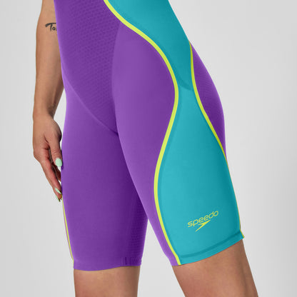 Speedo Fastskin LZR Pure Intent 2.0 Openback Kneeskin Purple/Blue
