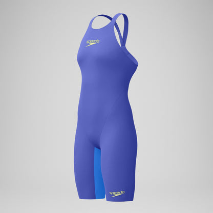 Speedo Fastskin LZR Pure Valor 2.0 Openback Kneeskin Blue/Purple