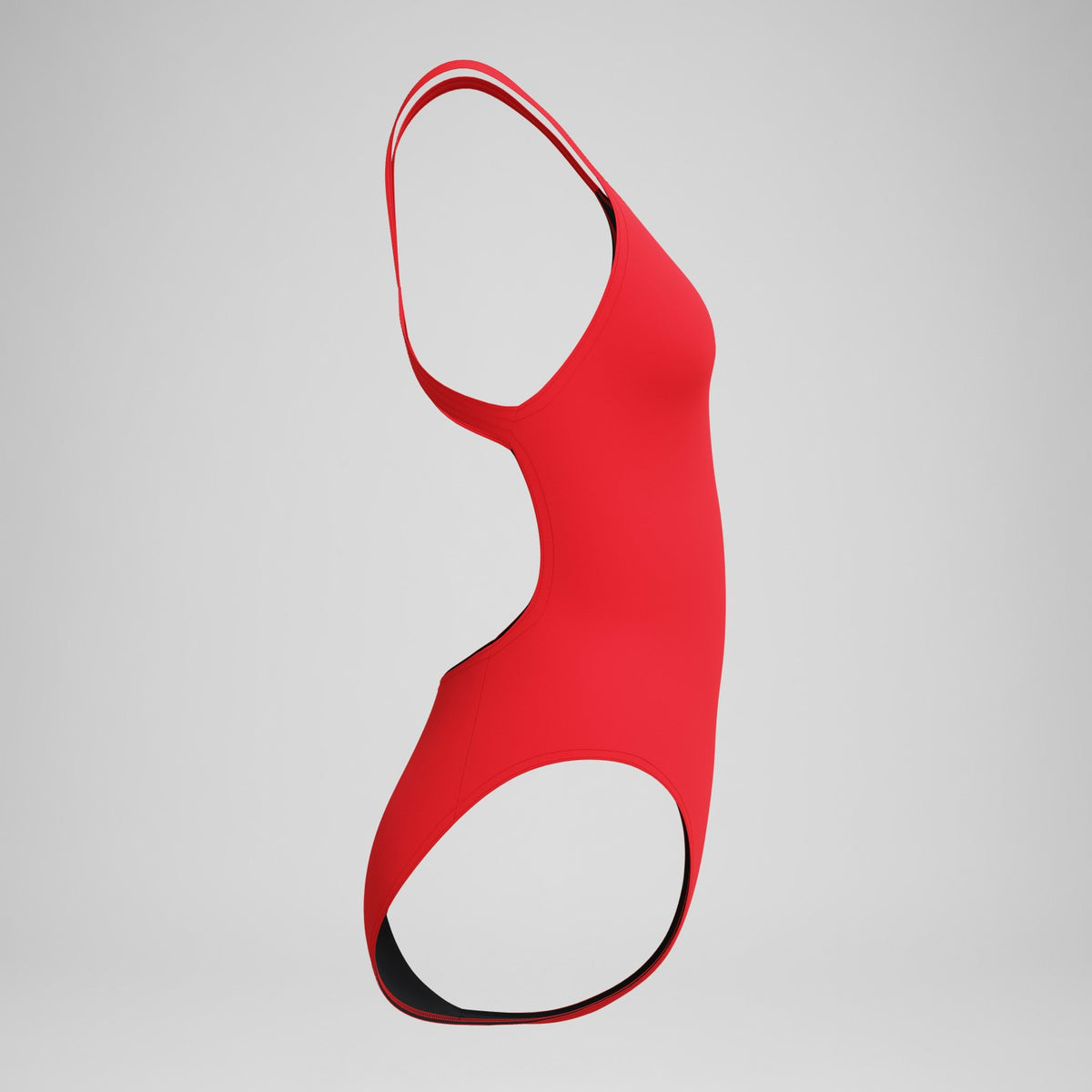 Speedo Club Training Leaderback Swimsuit Red