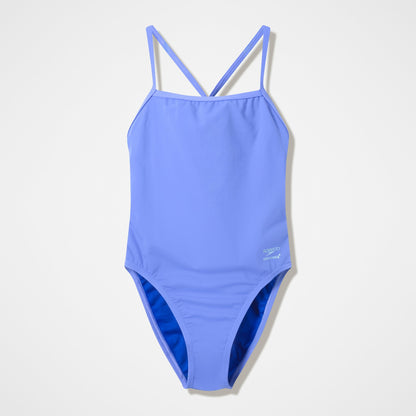 Speedo Club Training V-Back 2.0 Swimsuit Lavender